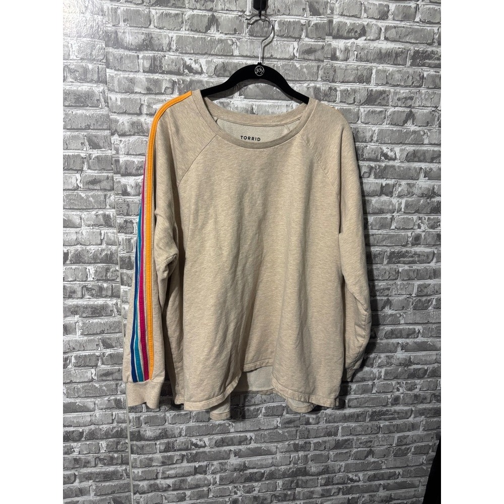 Everyday Fleece Active Striped Sweatshirt‎
